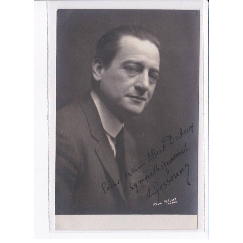 Autographe comedienne (Théâtre) : Paul Méjat - très bon état