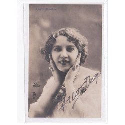 Autographe comedienne (Théâtre) : Arlette Dorgère - très bon état