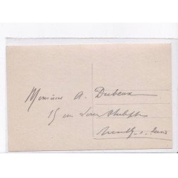 Autographe comedienne (Théâtre) : Arlette Dorgère - très bon état