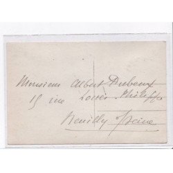 Autographe comedienne (Théâtre) : blanche pierson comédie française - très bon état