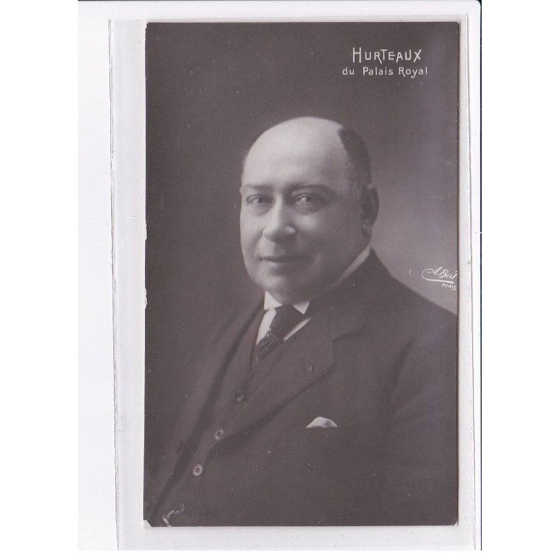 Autographe comedien (Théâtre) : Hurteaux du palais royal - très bon état