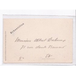 Autographe comedienne (Théâtre) : comédie Française, Madame Kolb - très bon état