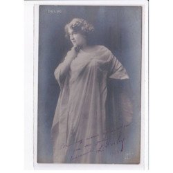 Autographe comedienne (Théâtre) : Mme. Duluc - très bon état