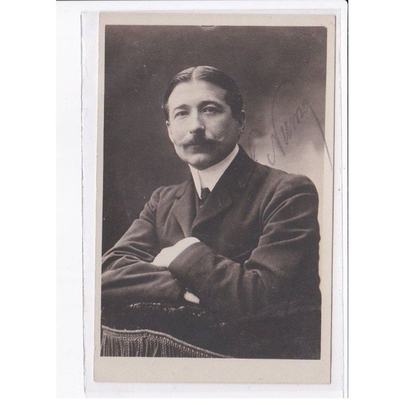 Autographe comedien (Théâtre) : Alfred Dubeux - très bon état