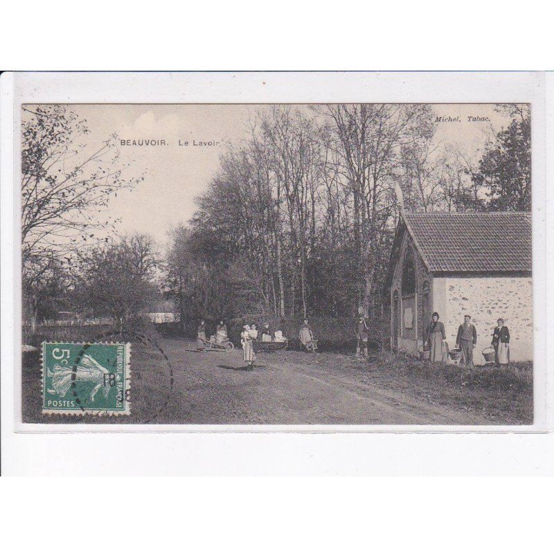 BEAUVOIR: le lavoir - très bon état