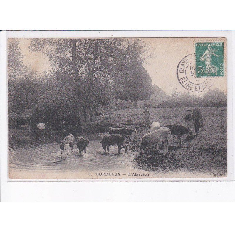 BORDEAUX: l'abreuvoir - très bon état