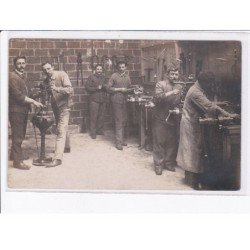 FRANCE: carte photo, à localiser, intérieur d'usine - très bon état