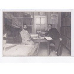 FRANCE: carte photo, à localiser, militaire - très bon état