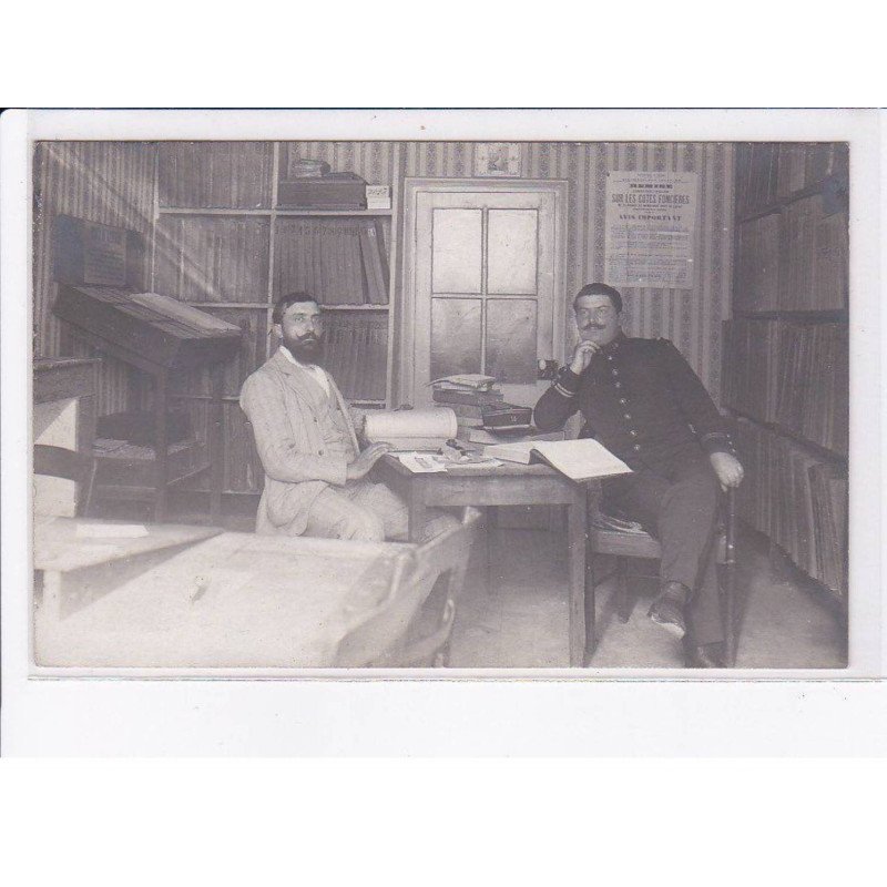 FRANCE: carte photo, à localiser, militaire - très bon état