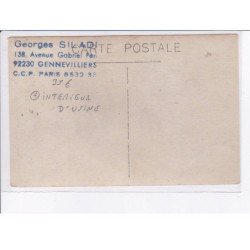 FRANCE: carte photo, à localiser, intérieur d'usine - très bon état