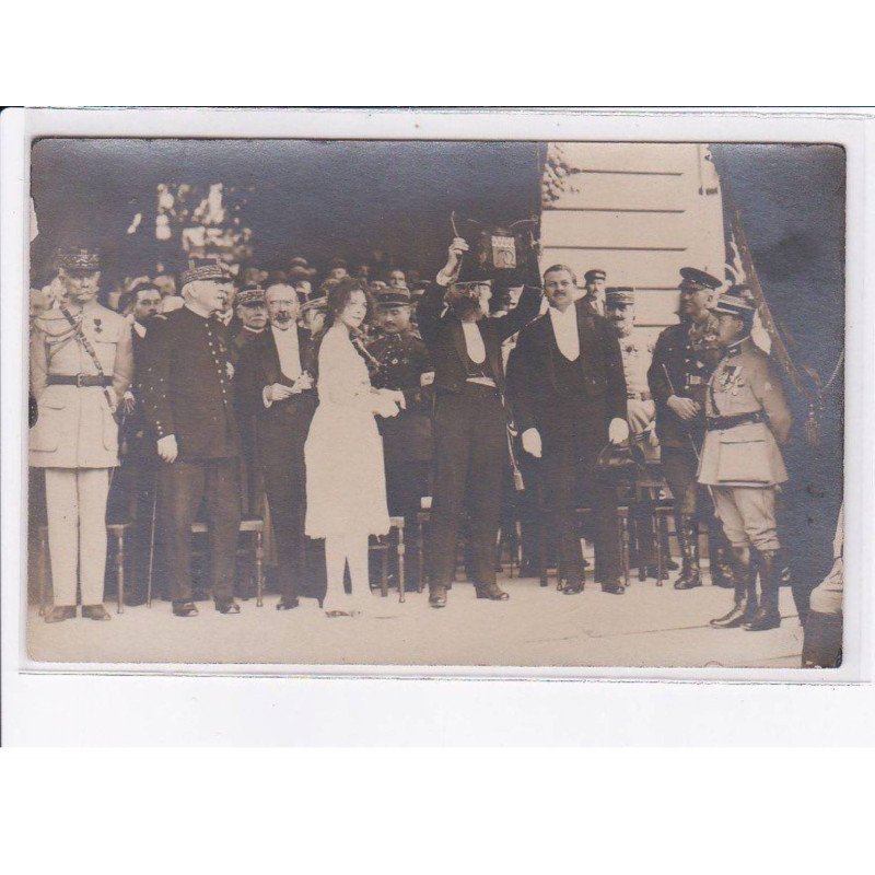 FRANCE: carte photo, à localiser, militaire - très bon état