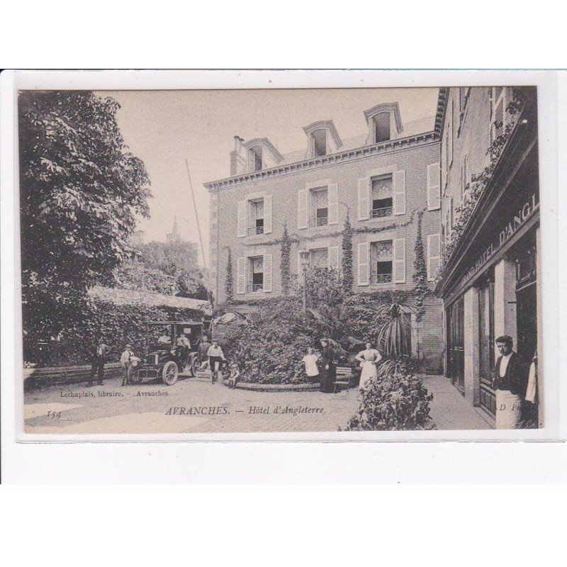 AVRANCHES: hôtel d'angleterre - très bon état