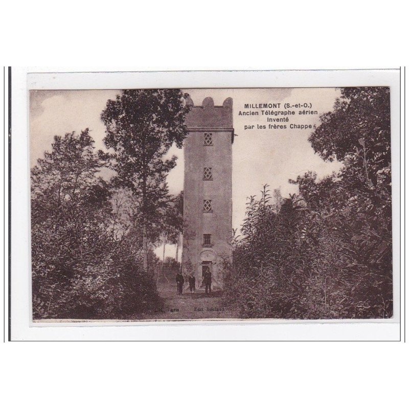 MILLEMONT : ancien telegraphe aérien inventé par les freres chappe - tres bon etat