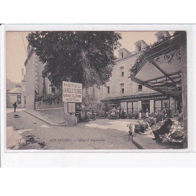 AVRANCHES: hôtel d'angleterre - très bon état