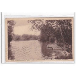 JEUFOSSE : hotel """"au bon accueil"""" bras de seine, endroit tres poissonneux - tres bon etat