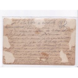 EURE ET LOIRE ou LOIRET: batteuse, agriculture - état