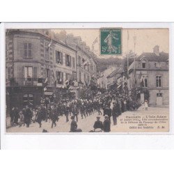 PARMAIN: fête commémorative de la défense du passage de l'oise défilé des sociétés - état