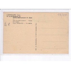 LUXEMBOURG: hotel restaurant saint-jean - très bon état