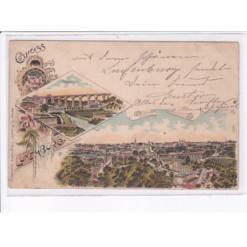 LUXEMBOURG: gruss aus luxembourg - état