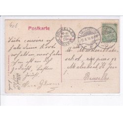 LUXEMBOURG: compagnie des volontaires, corps de garde, vor der wachtstube - très bon état