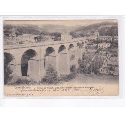 LUXEMBOURG: viaducsur l'alzette près de pulvermühl - état