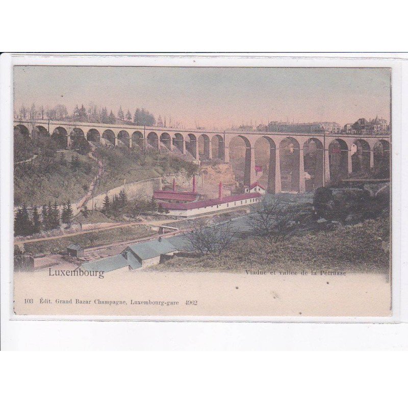 LUXEMBOURG: le pont - très bon état