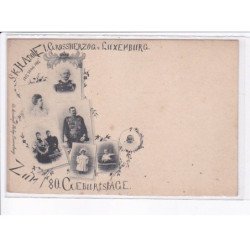 LUXEMBOURG: personnages royales - état