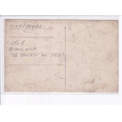 LUXEMBOURG: accident de chemin de fer - très bon état