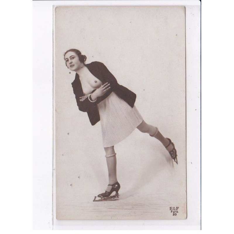 nus, patin à glace - très bon état