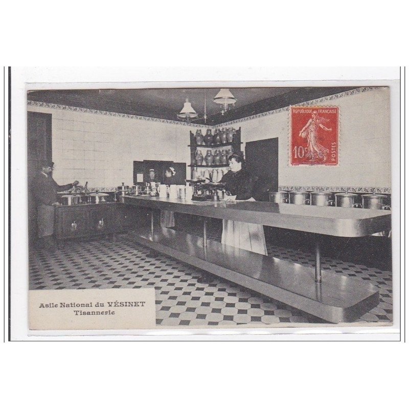 VESINET : asile national du vesinet tisannerie - tres bon etat