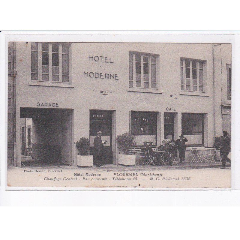 PLOERMEL: hôtel moderne - état