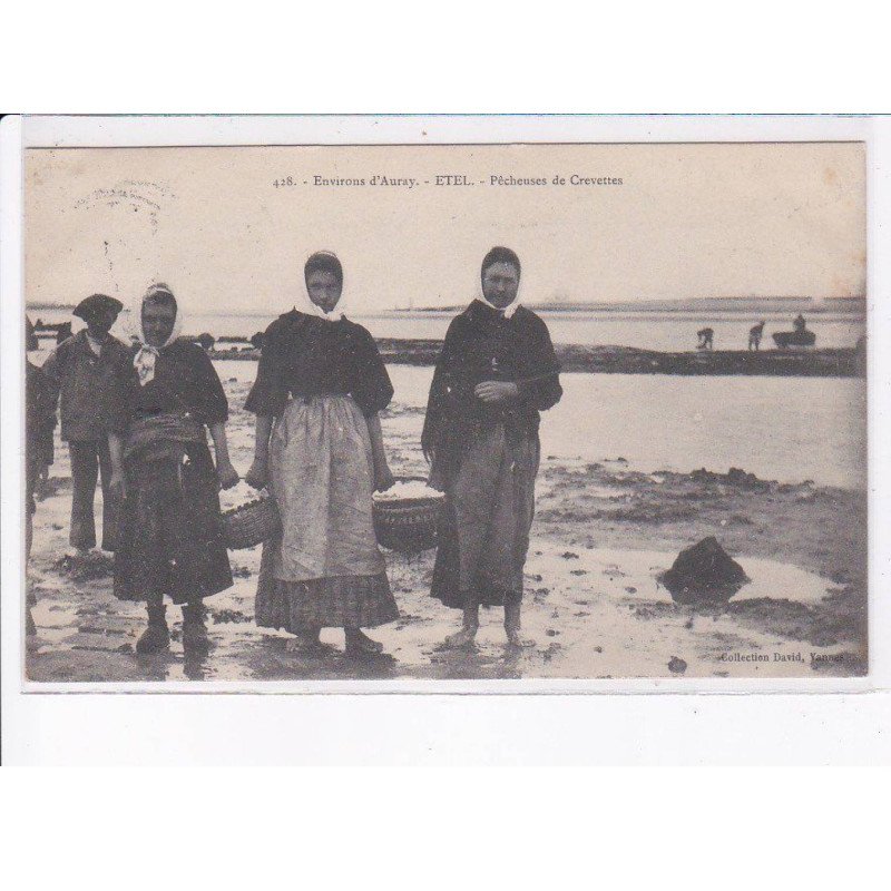 ETEL: pêcheuses de crevettes - très bon état