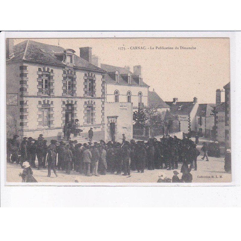 CARNAC: la publication du dimanche - très bon état