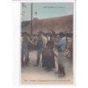 FAOUËT: groupe de maquignons à la foire (rare en couleur) - très bon état