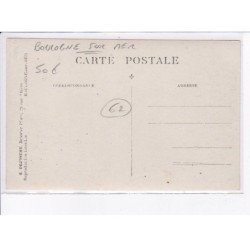 BOULOGNE-sur-MER: bateau et ville - très bon état