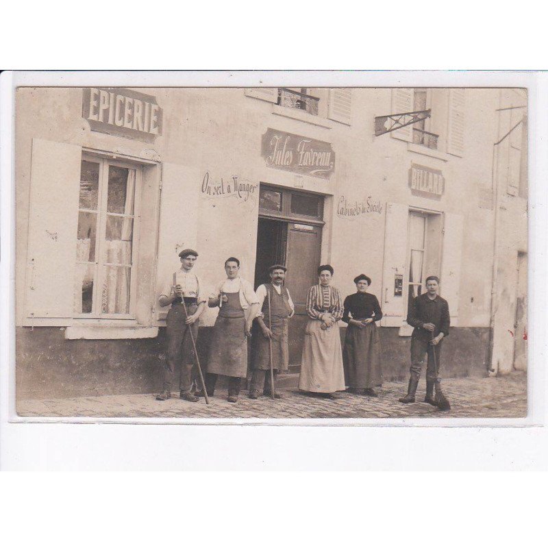 PAU: billard, épicerie Jules Favreau - très bon état
