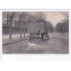 PARIS: Purrey, machine à arroser à laver et goudronner, travail de lavage - très bon état