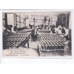 AUBERVILLIERS: au vrai régal, salle de pesage des conserves - très bon état