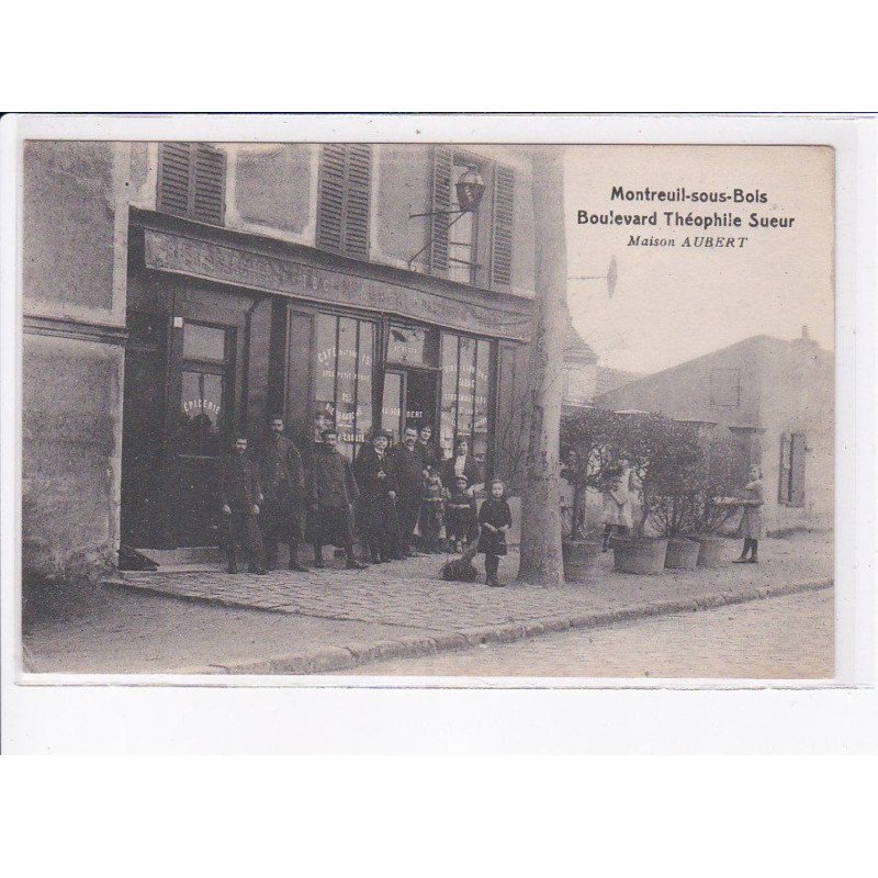 MONTREUIL-sous-BOIS: boulevard théophile sueur, maison aubert - très bon état