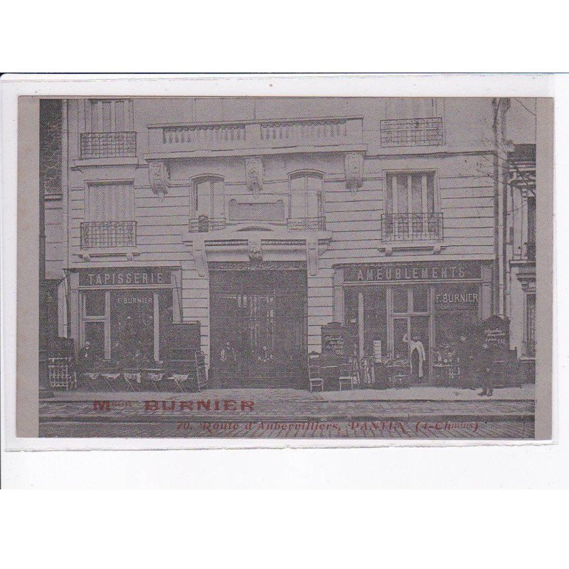 PANTIN: tapisserie, ameublements, Burnier - très bon état