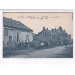 COUDRAY-SAINT-GERMER: gayet, restaurant-epicerie, huiles, essence pour auto, garage - très bon état