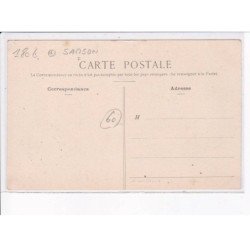 SAINT-SANSON-la-POTERIE: la gare, train, samson - très bon état