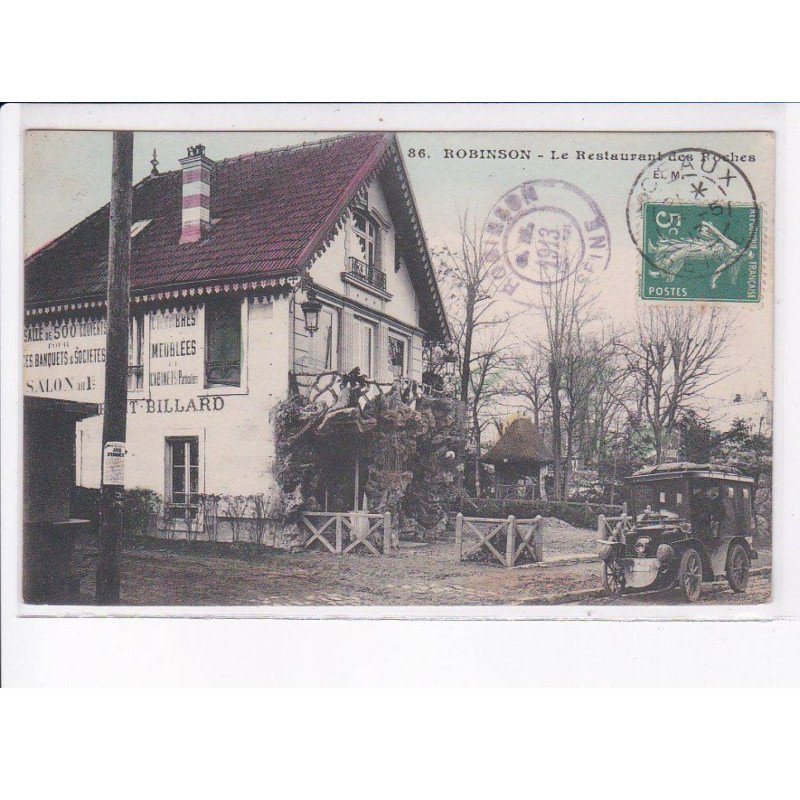 ROBINSON: le restaurant des roches, automobile - très bon état