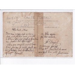 LE MANS: commerce Dugail, papier et timbre (vendeur de cartes postales) - état