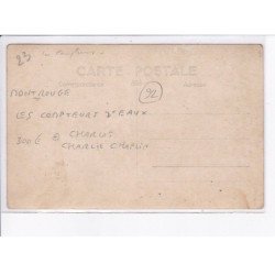 MONTROUGE: les compteurs d'eaux, charlot, charlie chaplin - très bon état