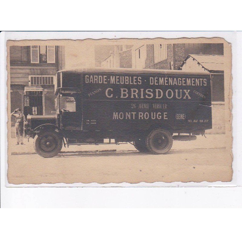 MONTROUGE: gardes-meubles déménagements, C. Brisdoux - état