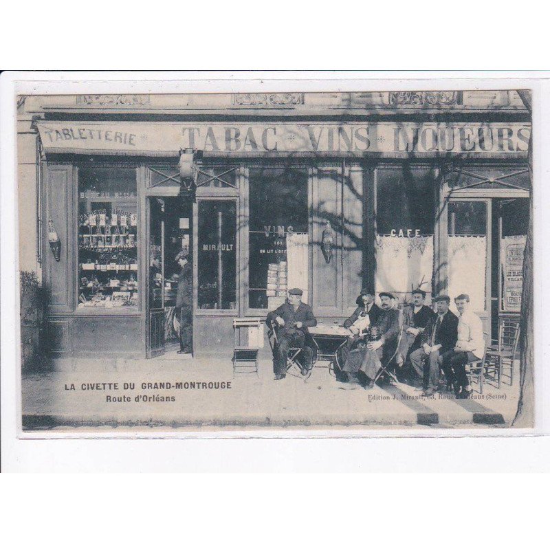 MONTROUGE: la civette du grand-montrouge, route d'orléans - très bon état
