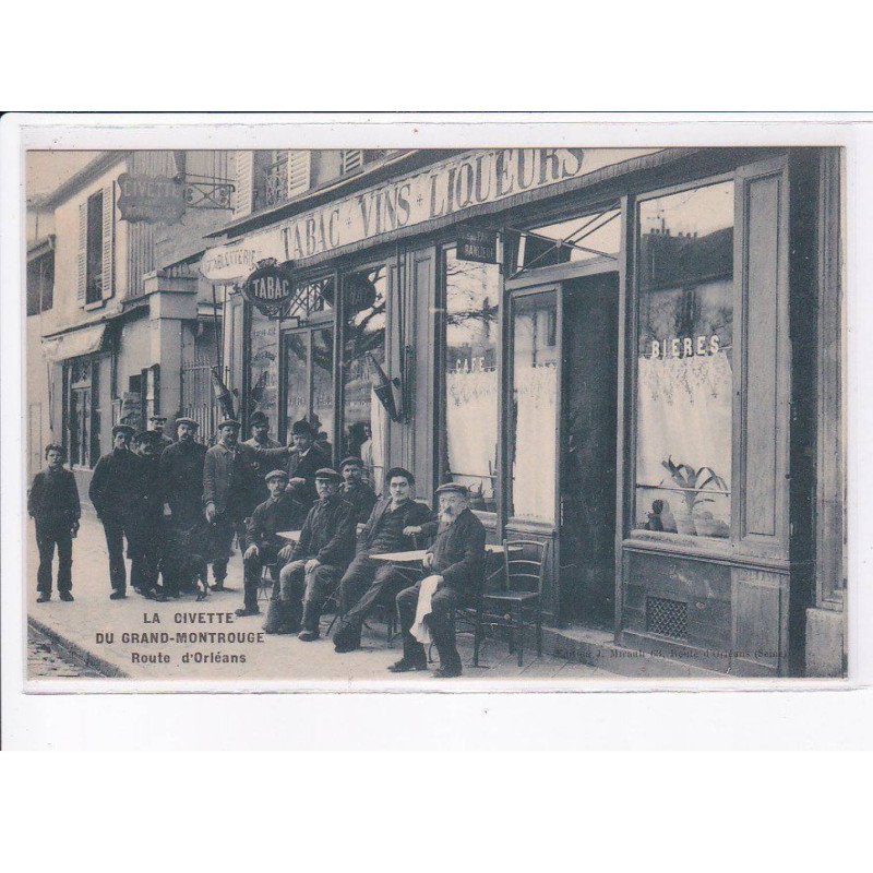 MONTROUGE: la civette du grand-montrouge, route d'orleans - très bon état