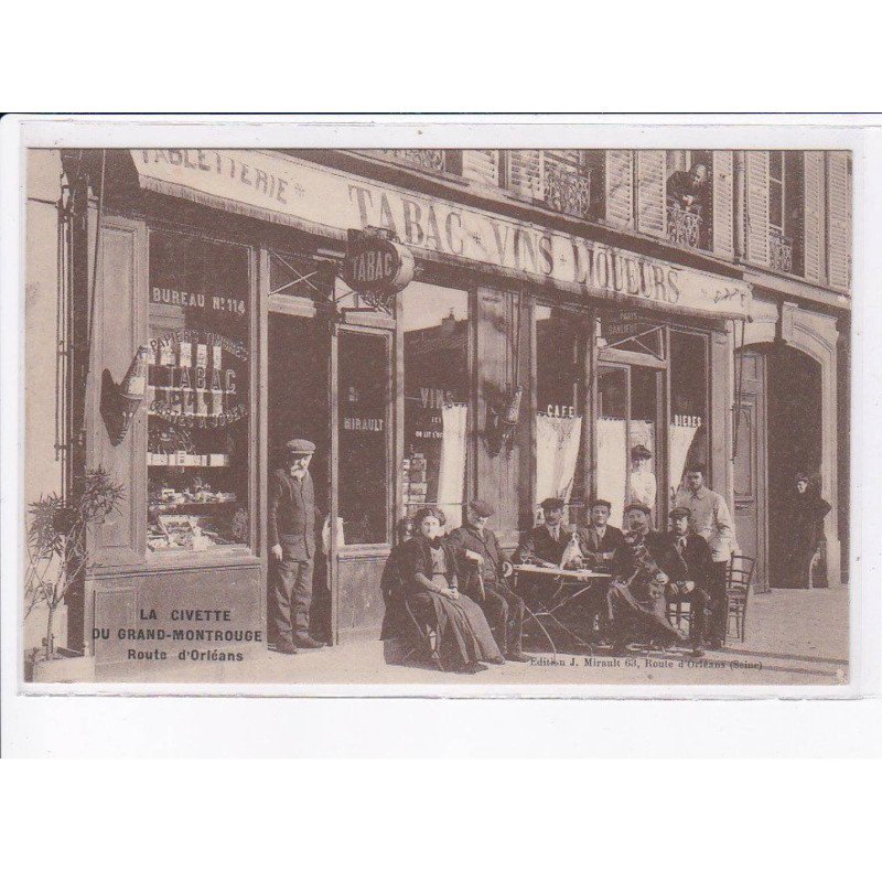 MONTROUGE: la civette du grand-montrouge, route d'orleans - très bon état