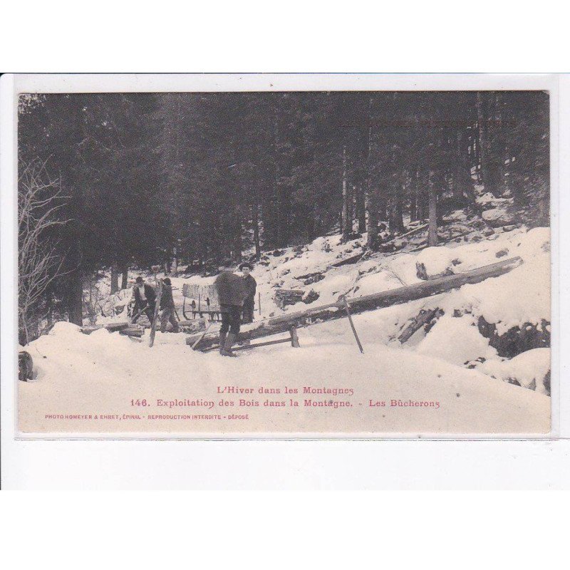 VOSGES: l'hiver dans les montagnes - très bon état